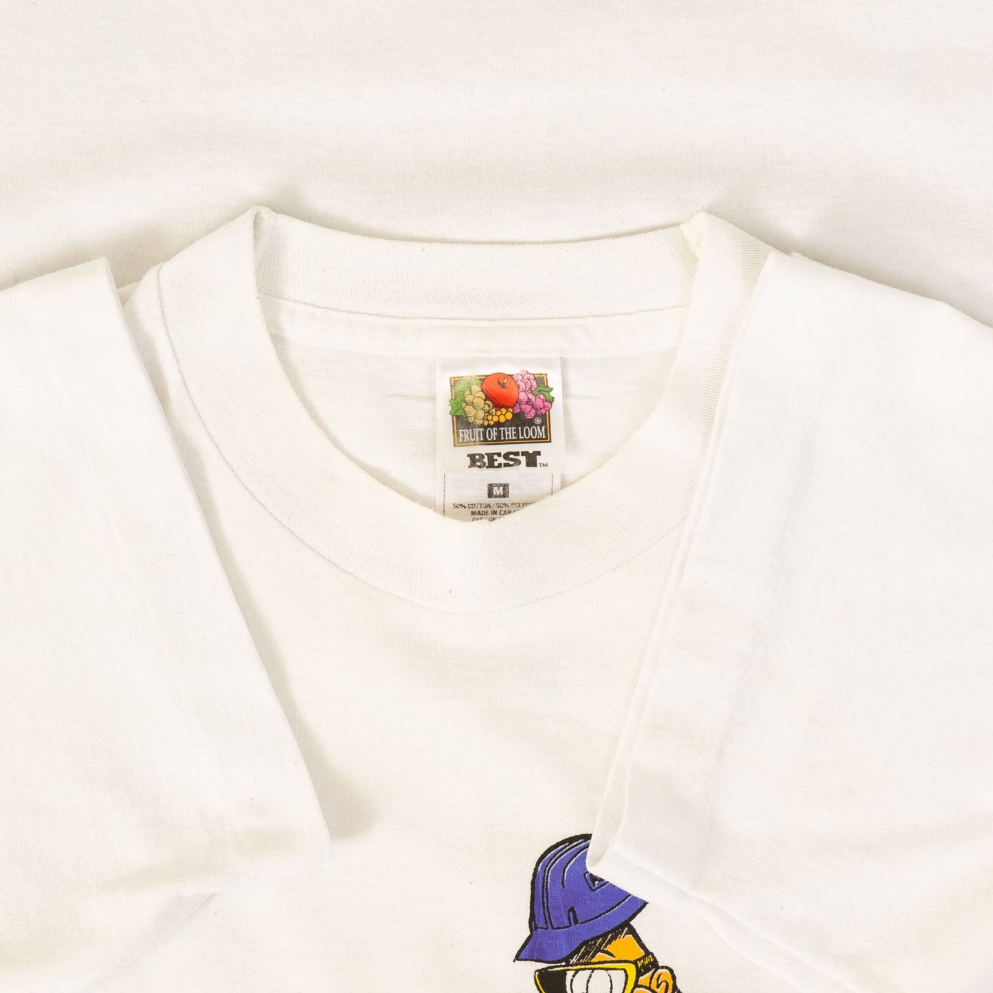 MEN'S VINTAGE 1990S PLAIN AND SIMPLE SINGLE STITCH T-SHIRT - MEDIUM
